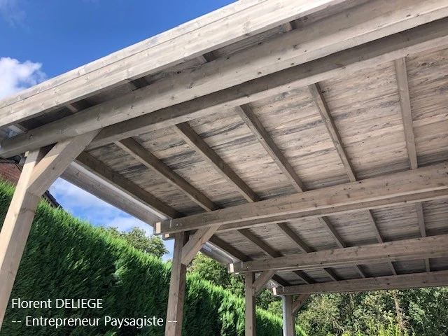 Réalisation d’un carport en province de Liège